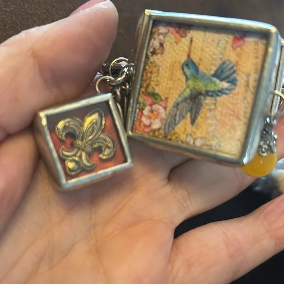 Silver Charm Pendant Necklace - Picture 8 of 16